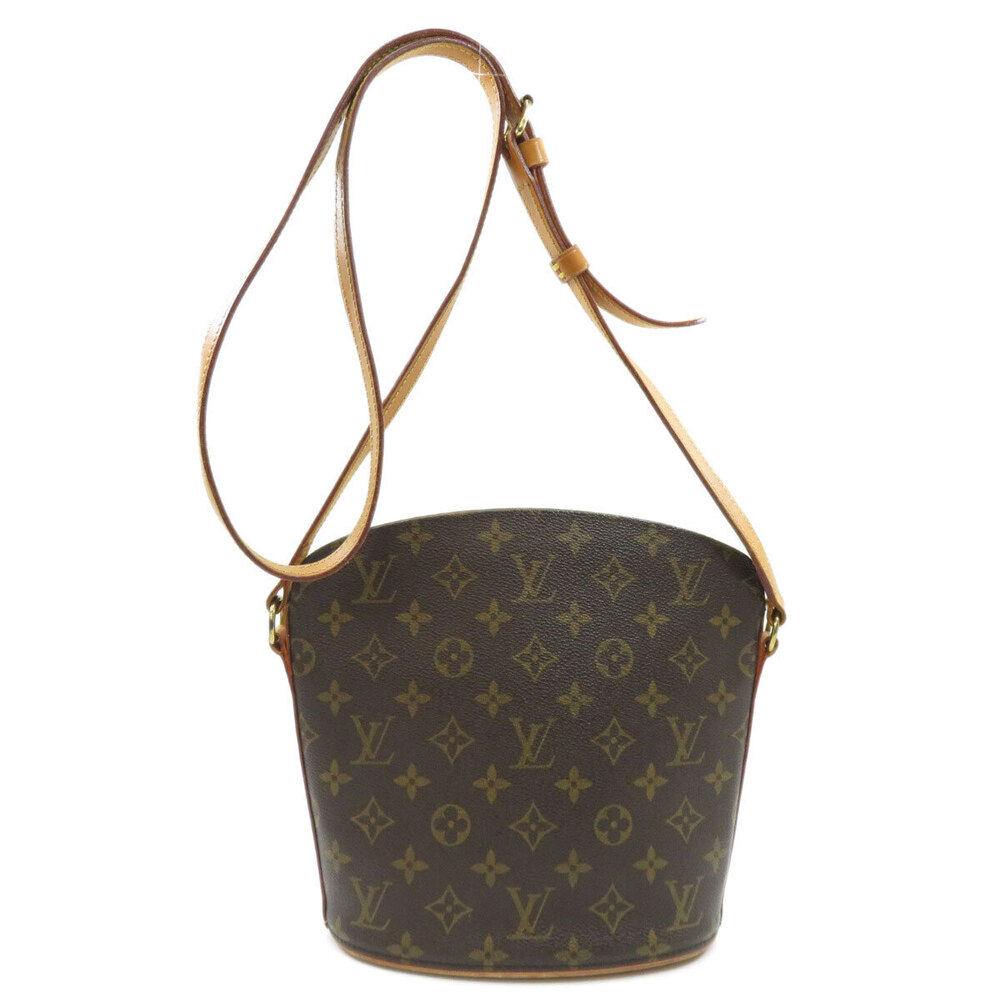 Louis Vuitton Druot Monogram Shoulder Bag Canvas - Picture 2 of 11